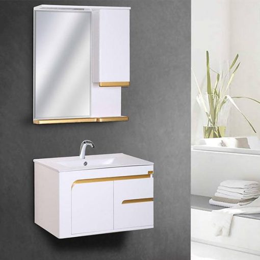 کابینت روشویی مدل آنیتا 70 طلایی