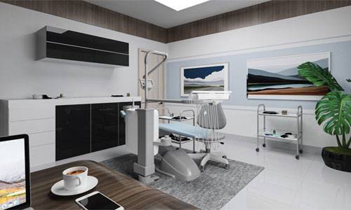 طراحی و اجرای دکوراسیون مطب 33 Art Deco decoration of the office