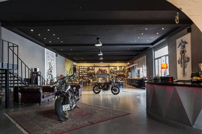 طراحی و اجرای دکوراسیون نمایشگاه موتور سیکلت 35 Art deco decor of the motorcycle exhibition