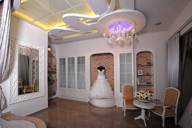 طراحی و اجرای دکوراسیون مزون لباس عروس 35 Cover art deco maison wedding dress