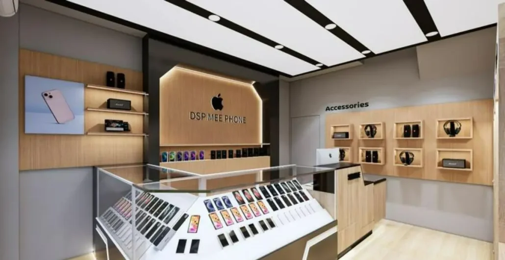 Design and implementation of mobile shop decoration