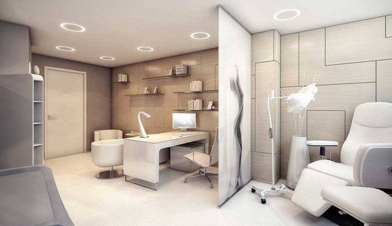 طراحی و اجرای دکوراسیون مطب 1 Design and implementation of office decoration