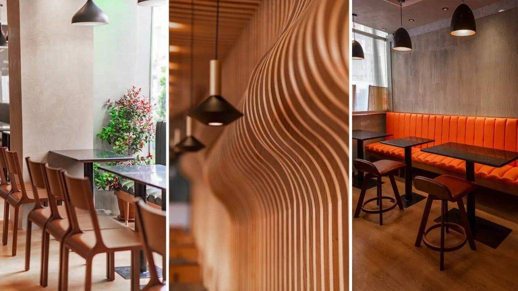 طراحی و اجرای دکوراسیون فست فود 4 Fast food decoration design and implementation