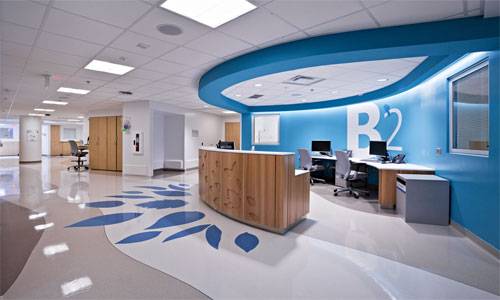 طراحی و اجرای دکوراسیون بیمارستان 19 Furniture in the industrial decoration of the hospital