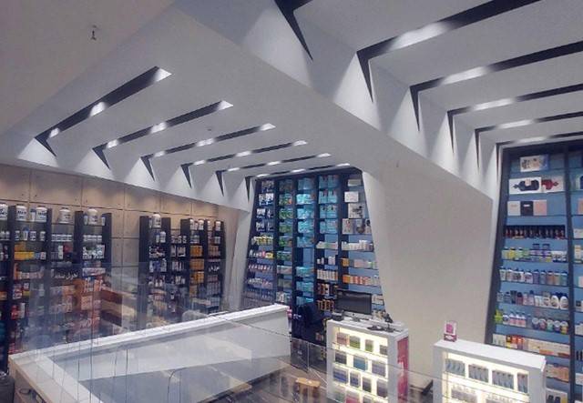 طراحی و اجرای دکوراسیون داروخانه 27 Industrial decoration of the pharmacy
