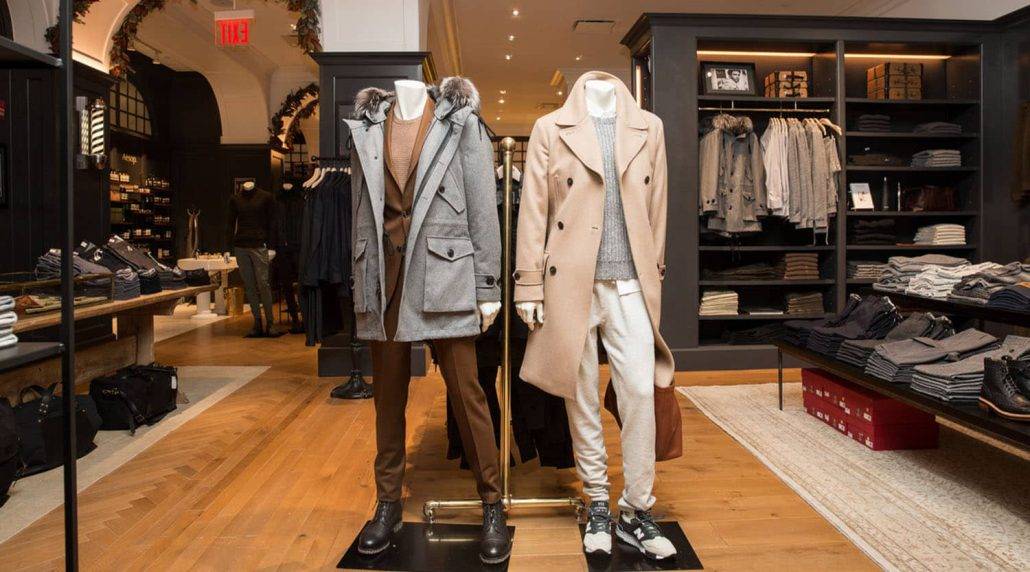 طراحی و اجرای دکوراسیون بوتیک مردانه 14 Men's boutique classic style decoration
