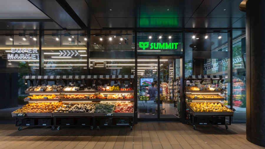 طراحی و اجرای دکوراسیون سوپر مارکت 12 Modern style decoration of the supermarket