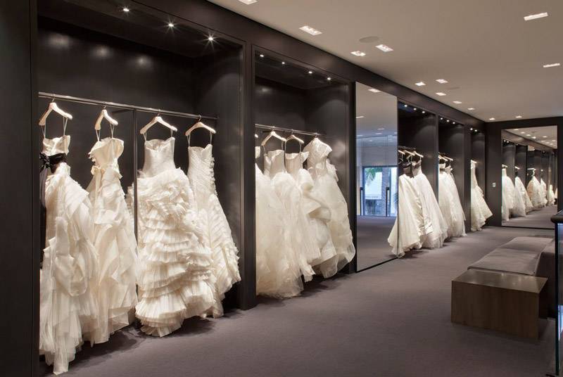 طراحی و اجرای دکوراسیون مزون لباس عروس 24 Neoclassical decor of bridal dress maison