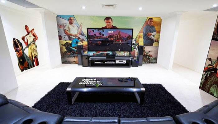 طراحی و اجرای دکوراسیون اتاق گیمینگ 14 Neoclassical style decoration of the gaming room