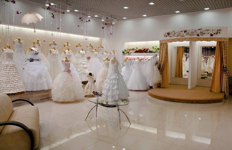 طراحی و اجرای دکوراسیون مزون لباس عروس 25 Neoclassical decor of bridal dress maison