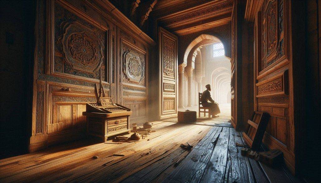 نکات کلیدی در ساخت درب چوبی مسجد 1 نکات کلیدی در ساخت درب چوبی مسجد