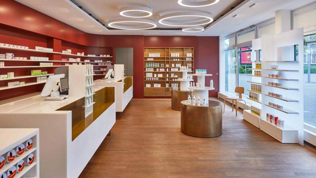 طراحی و اجرای دکوراسیون داروخانه 36 Psychology in pharmacy decoration