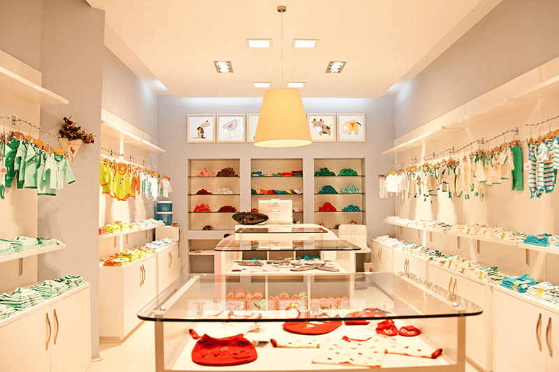 طراحی و اجرای دکوراسیون فروشگاه لباس بچه گانه 28 Rustic decoration of children's clothing store