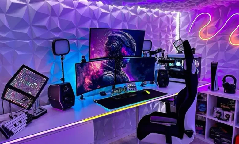طراحی و اجرای دکوراسیون اتاق گیمینگ 18 Rustic style decoration of the gaming room