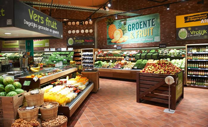 طراحی و اجرای دکوراسیون سوپر مارکت 21 Rustic style supermarket decor