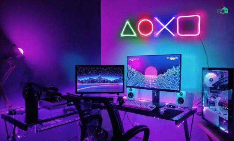 طراحی و اجرای دکوراسیون اتاق گیمینگ 22 Scandinavian style decoration of the gaming room