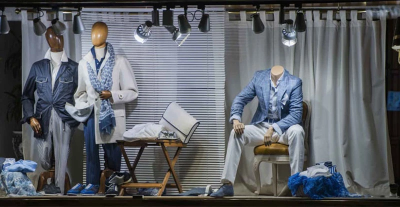 طراحی و اجرای دکوراسیون بوتیک مردانه 24 Scandinavian style men's boutique decoration