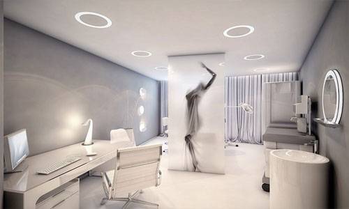 طراحی و اجرای دکوراسیون مطب 31 Scandinavian style office decoration