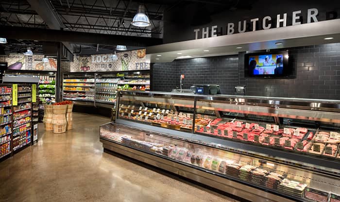 طراحی و اجرای دکوراسیون سوپر مارکت 18 Supermarket industrial style decoration