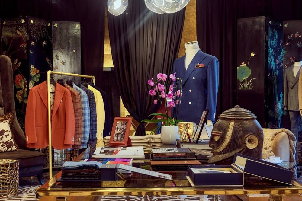 طراحی و اجرای دکوراسیون بوتیک مردانه 22 Traditional Iranian style decoration for men's boutique