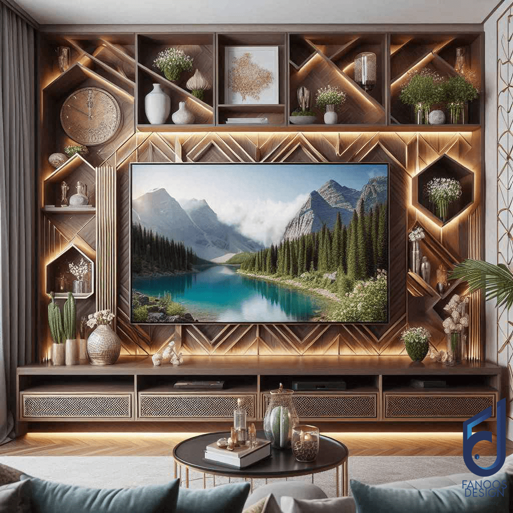 رازهای طراحی دکور تی وی وال نئوکلاسیک فاش شد 1 رازهای طراحی دکور تی وی وال نئوکلاسیک فاش شد