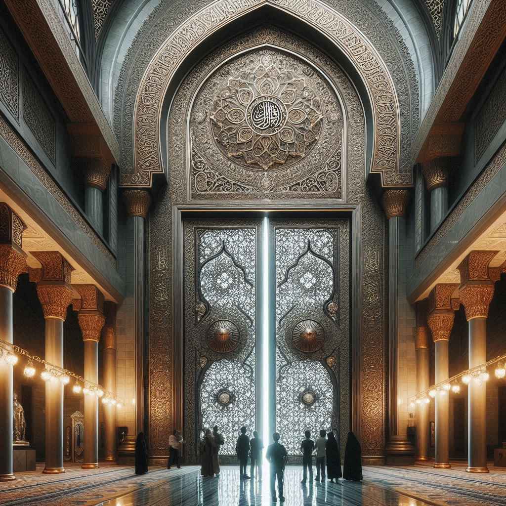 رنگ درب مسجد، ترکیب زیبایی و معنویت با راهنمای دقیق رنگ