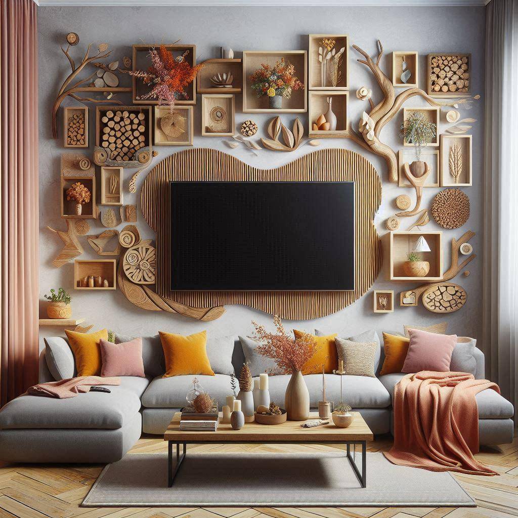 دکوراسیون خلاقانه ایجاد فضایی دلنشین با بهترین تی وی وال 1 دکوراسیون خلاقانه، ایجاد فضایی دلنشین با بهترین تی وی وال