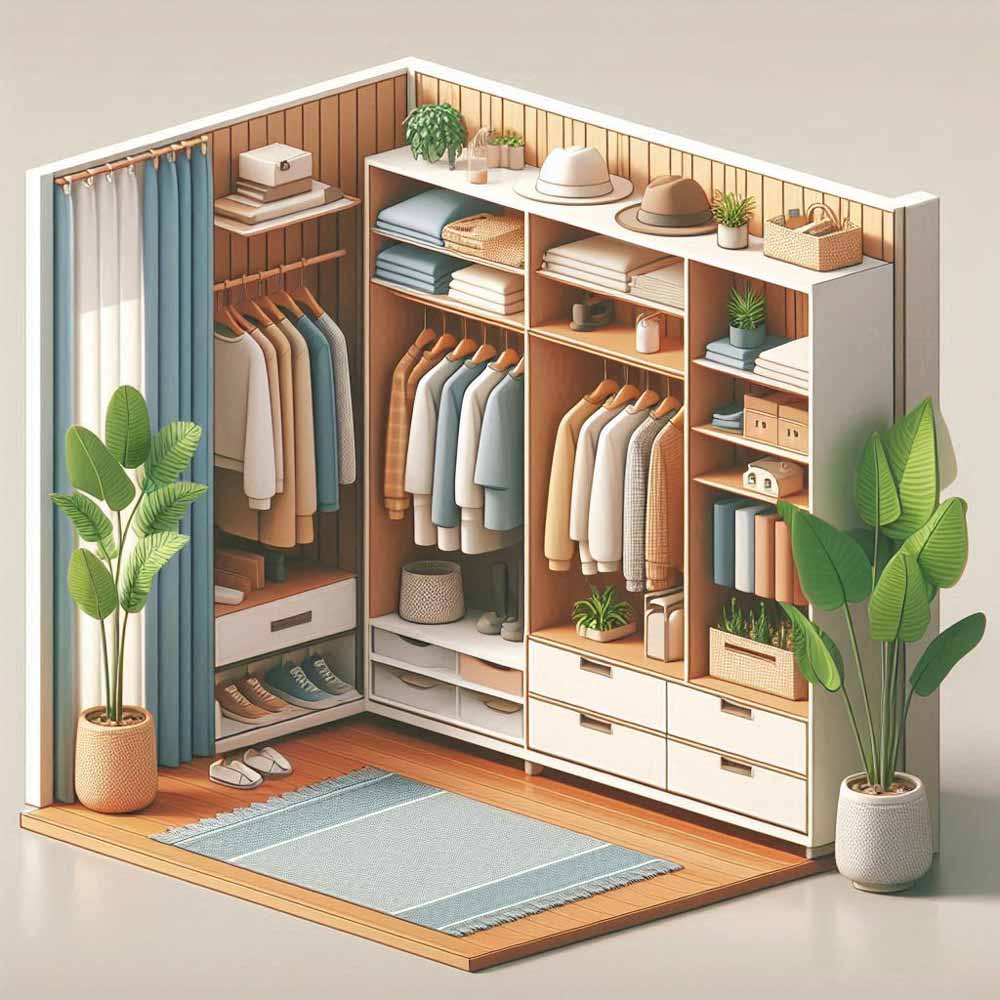 انواع کمد دیواری چند منظوره | + 100 نوع طرح برتر 1 انواع کمد دیواری چند منظوره | + 100 نوع طرح برتر