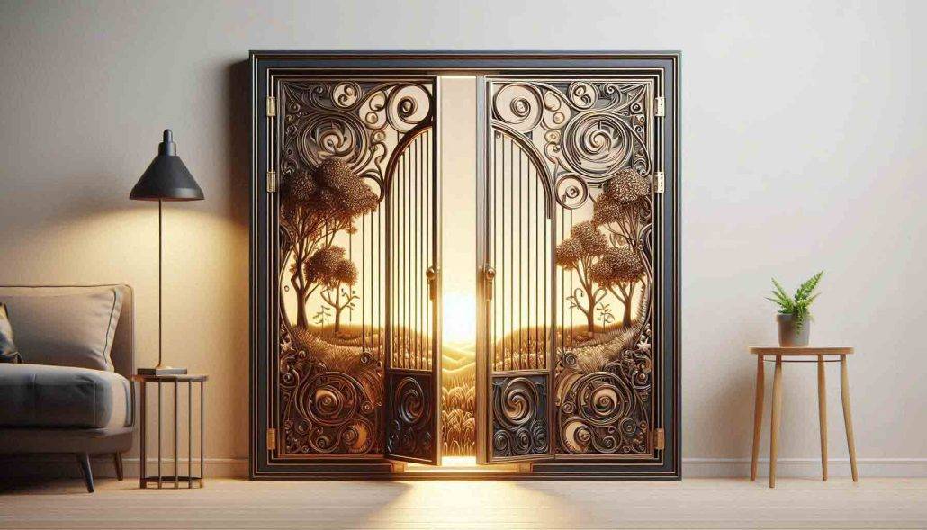 ترفنده ساده برای نصب و نگهداری درب آهنی دو لنگه 12 ترفنده ساده برای نصب و تگهداری درب آهنی دو لنگه