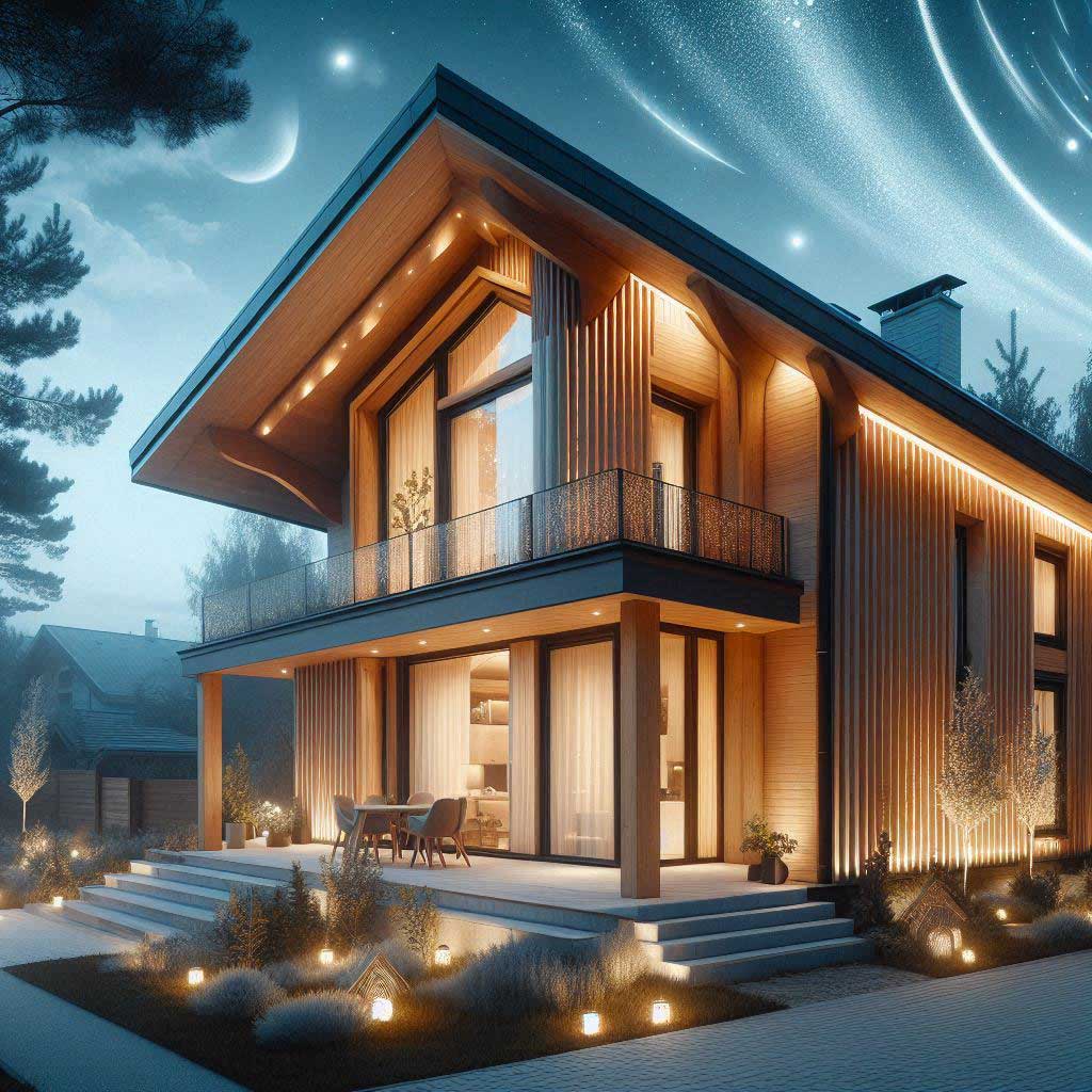 رازهای طراحی ترموود برای نمای ویلا رویایی شما 1 رازهای طراحی ترموود برای نمای ویلا رویایی شما