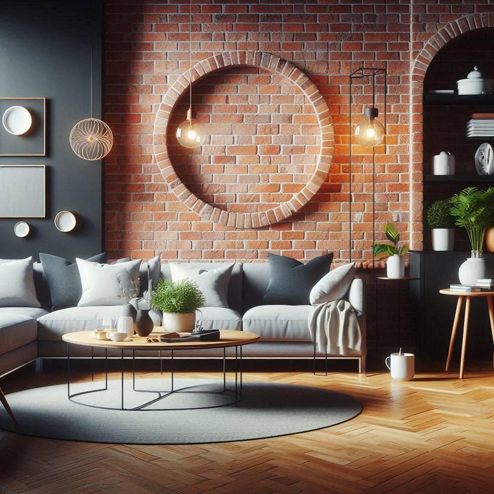 راه های خلاقانه برای استفاده از دیوار آجری در دکوراسیون داخلی 1 راه های خلاقانه برای استفاده از دیوار آجری در دکوراسیون داخلی