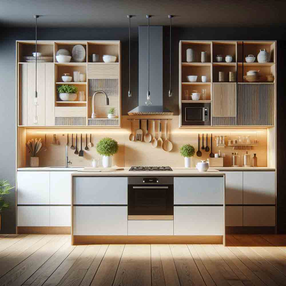 راهنمای انتخاب ۱۰ مدل کابینت آشپزخانه طرح ال