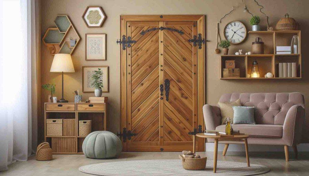 راهنمای جامع مراقبت از درب انباری چوبی 1 راهنمای جامع مراقبت از درب انباری چوبی