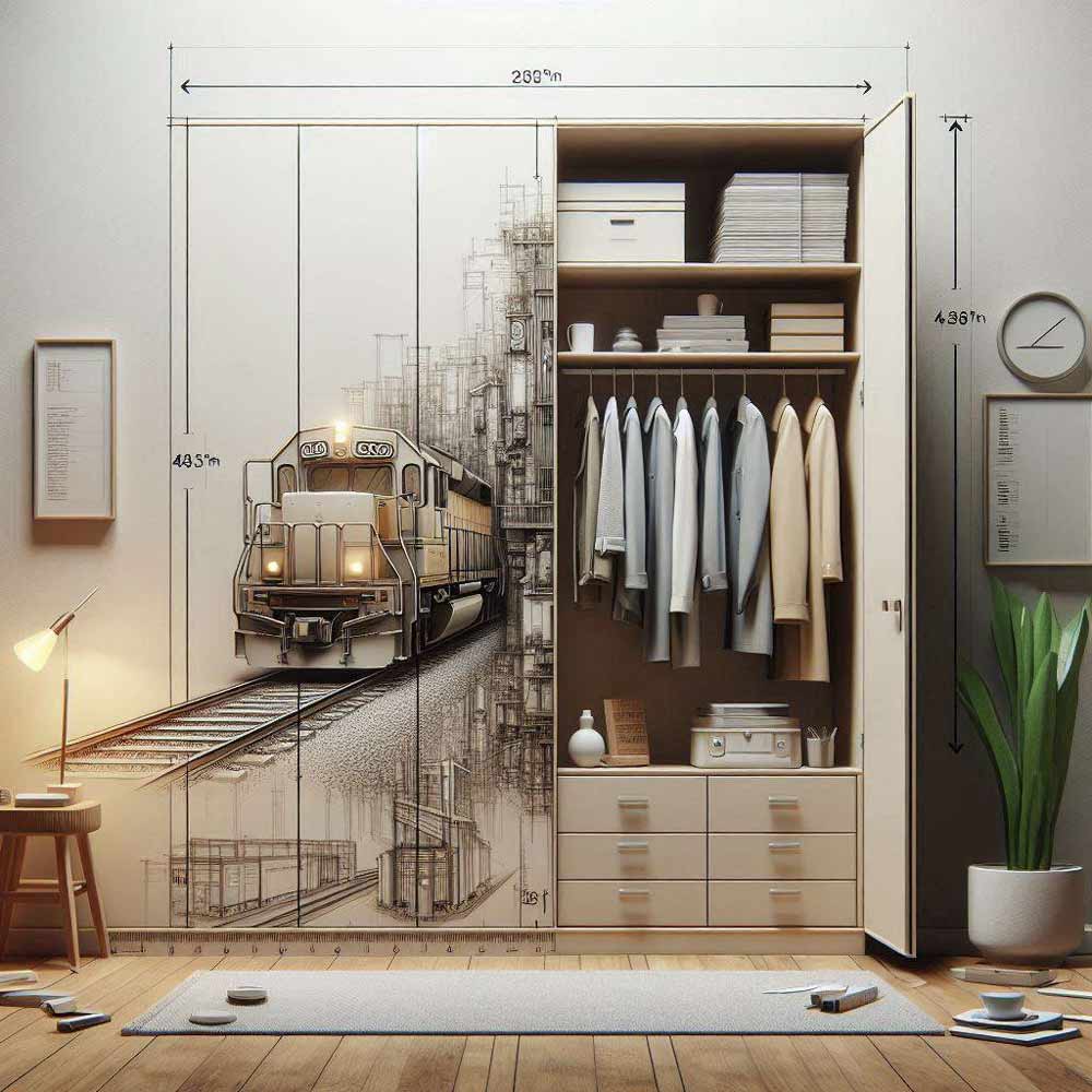 فاکتورهای تعیین‌کننده قیمت کمد دیواری ریلی