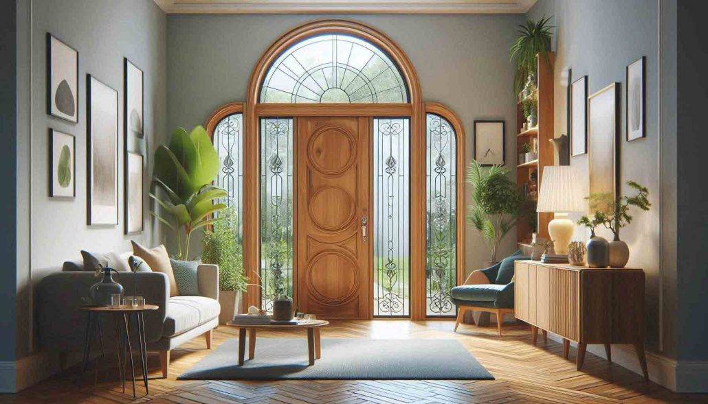 مرمت و بازسازی درب شیشه خور چوبی قدیمی 2 مرمت و بازسازی درب شیشه خور چوبی قدیمی