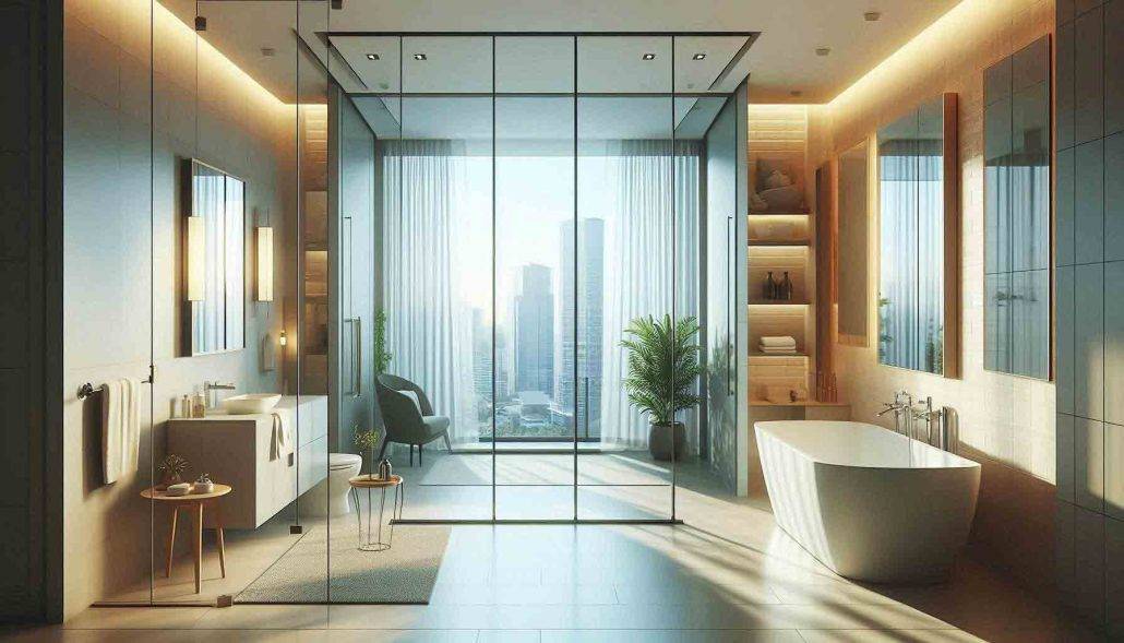 مزایای درب سرویس بهداشتی شیشه خور در دکوراسیون مدرن 12 مزایای درب سرویس بهداشتی شیشه خور در دکوراسیون مدرن