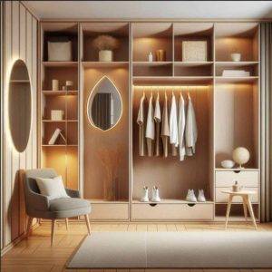 مشاوره سریع و محاسبه اندازه انواع کمد دیواری موجود در بازار | خرید کمد دیواری ریلی