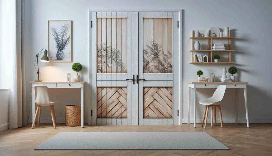 نحوه تبدیل درب انباری ساده به یک درب انباری شیک و جذاب