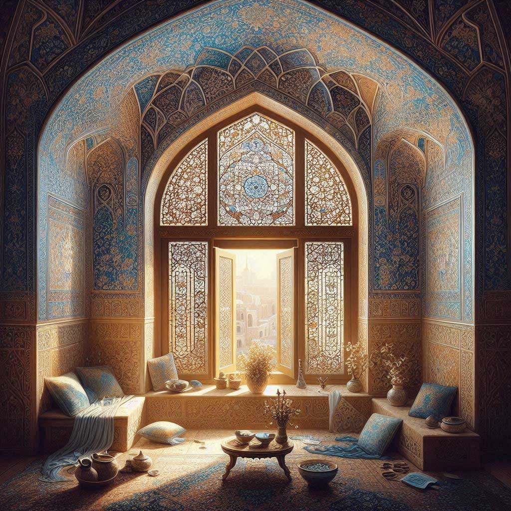 پنجره ارسی، نماد خانههای ایرانی 1 پنجره-ارسی