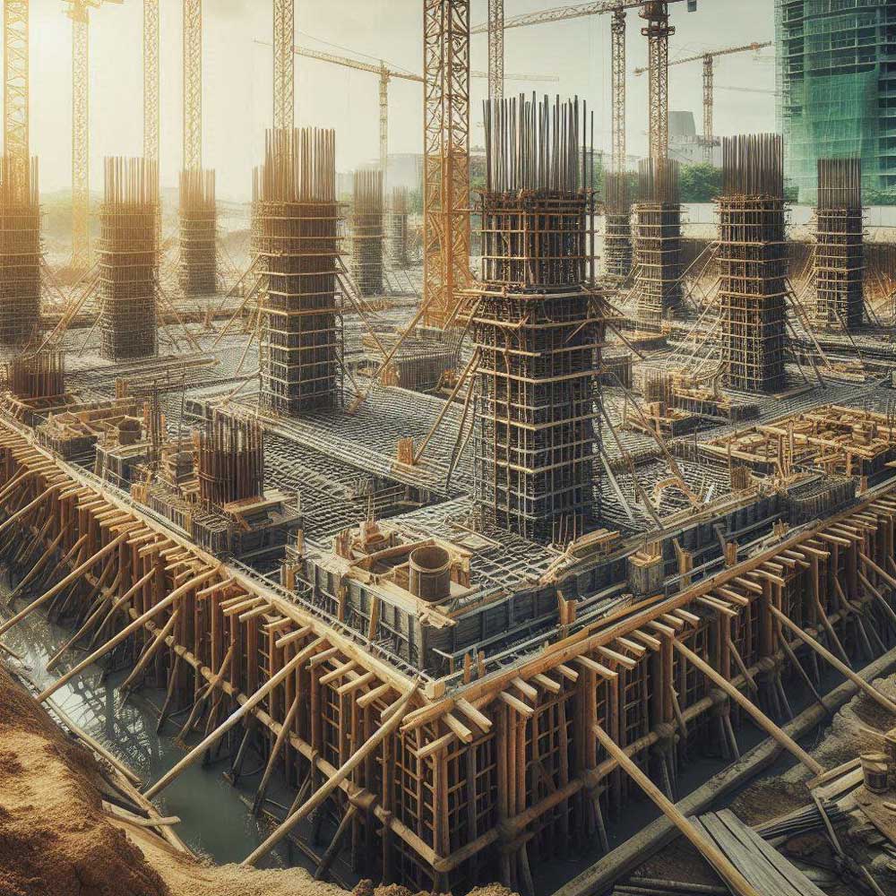 اهمیت کفراژ در ساختمان سازی و تفاوت آن با داربست 1 کفراژ-چیست