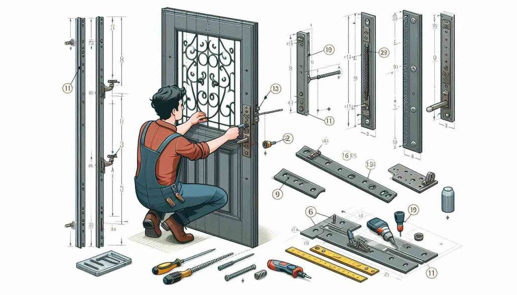 ۶ طریقه نصب درب آهنی که باید بدانید 4 ۶ طریقه نصب درب آهنی که باید بدانید