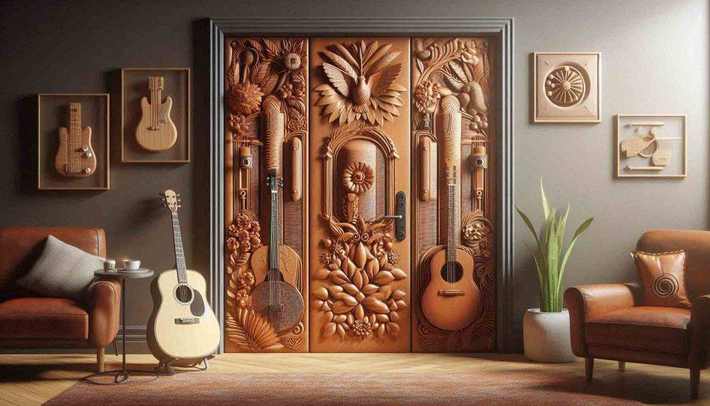 ۶ مزیت شگفت‌انگیز درب‌های چرمی آکوستیک