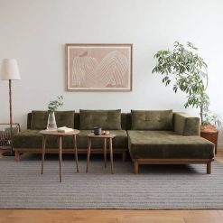 کاناپه رویه مخملی کد 00261