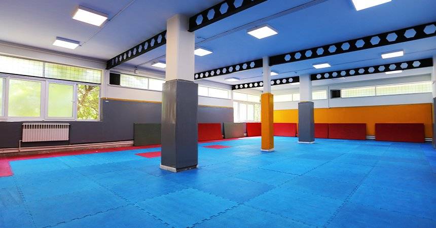 طراحی و اجرای دکوراسیون باشگاه کشتی 17 Art deco decor of the wrestling club