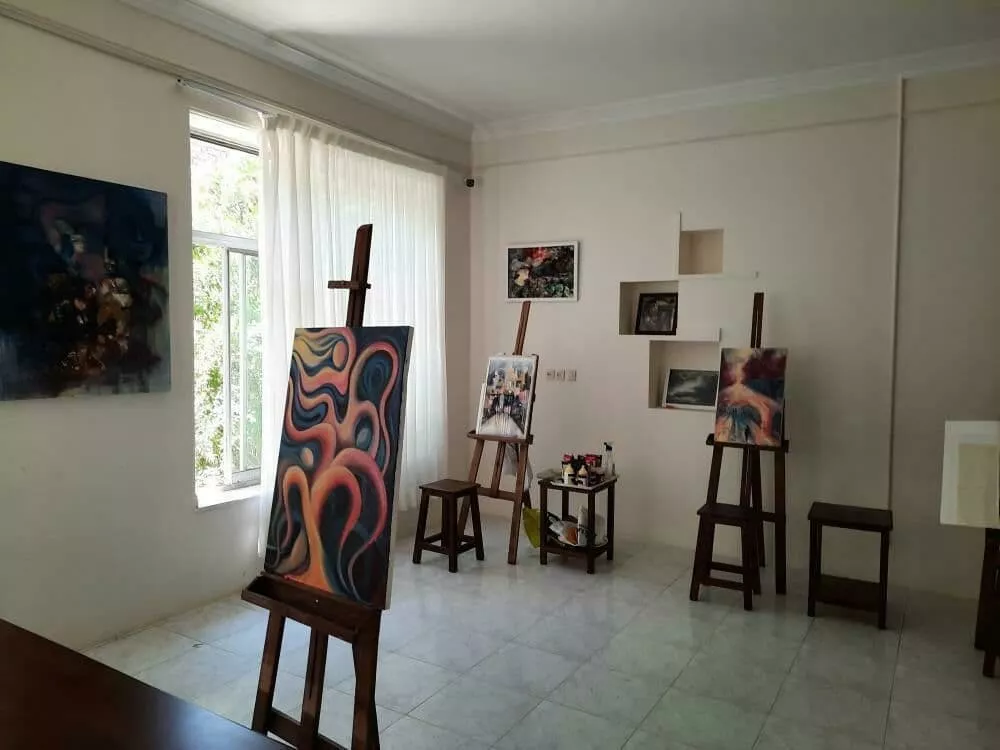 طراحی و اجرای دکوراسیون آموزشگاه نقاشی 5 Classic decoration of painting school