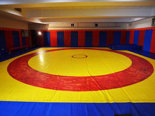 طراحی و اجرای دکوراسیون باشگاه کشتی 4 Classic style decoration of the wrestling club