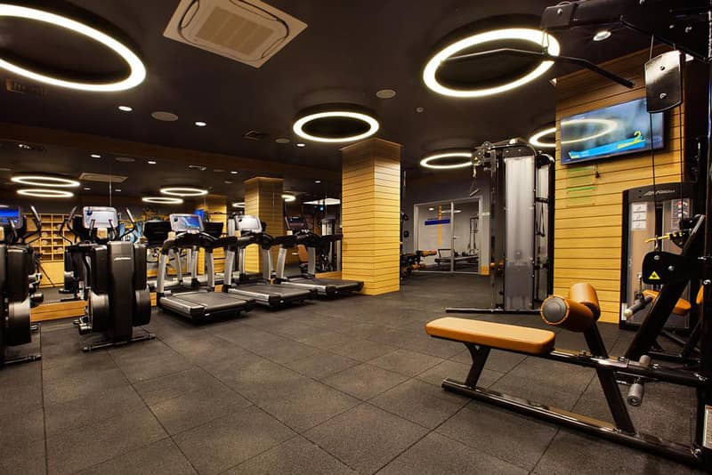 Design and implementation of gym decoration