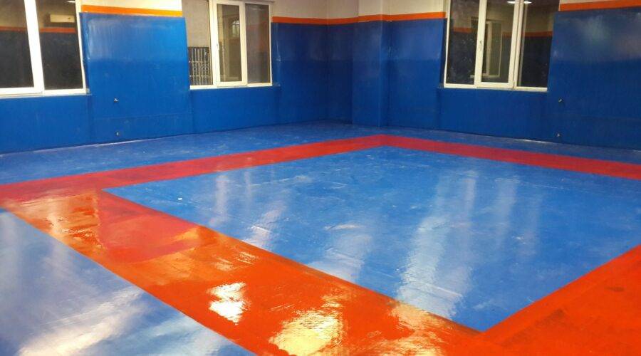 طراحی و اجرای دکوراسیون باشگاه کشتی 19 Features in the decoration of the wrestling club