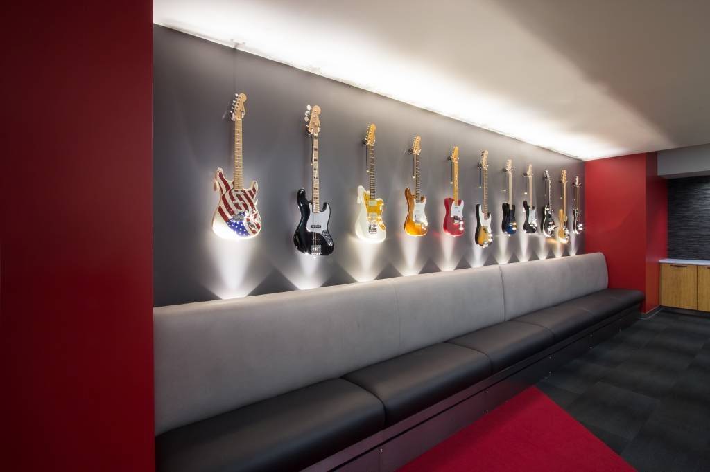 طراحی و اجرای دکوراسیون آموزشگاه موسیقی 17 Industrial decor of the music school