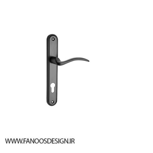 Iran-door-handle,-luxury-wood-veneer,-code-4082AL